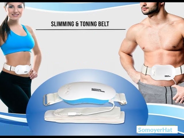Electric Slimming Vibration Body Massage Fitness Belt For Men & Women(Slimming & Weight Loss)