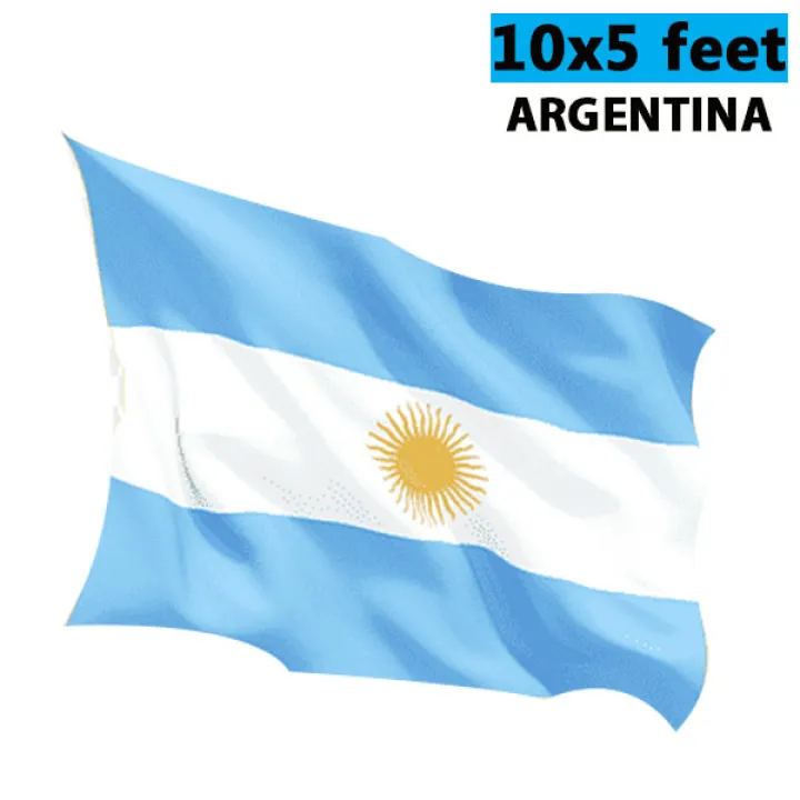 Argentina Flag 10ft Polyester