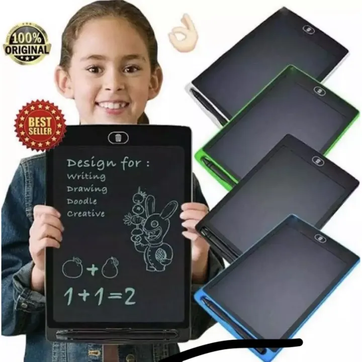 Kids 10 Inch LCD Writing Tablet Graffiti Board Portable LCD Drawing Board Handwriting Pad Saving 100,000 Pieces Paper - Lcd Writing Tablet