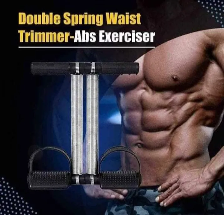 দ্রুত মেদ ভুড়ি কমান এবং মাসেল বৃদ্ধি করুন New Tummy Trimmer Double Spring Fitness Tummy Trimmer/abs Tummy Trimmer/abs Exerciser Tummy Trimmer/Multipurpose Fitness Equipment for Men and Women